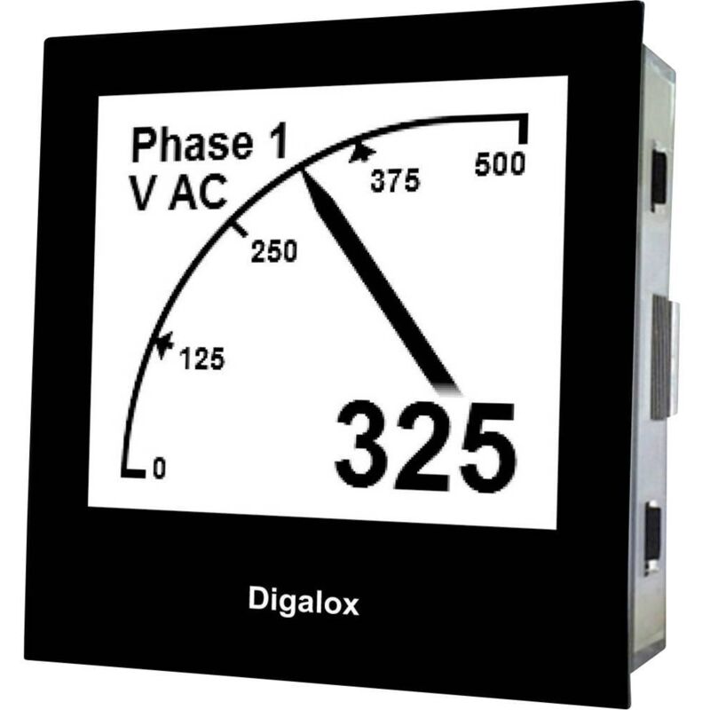 foto del prodotto digalox dpm72 mpn strumento di misura digitale da pannello tde instruments