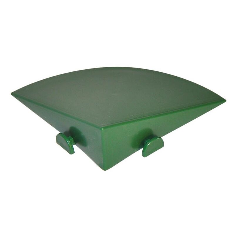 foto del prodotto digiplastics accessorio per piastrella in plastica da esterno e giardino angolo 10 x 10cm. pezzi 4