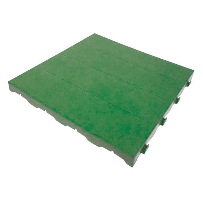 foto del prodotto digiplastics piastrella singola in plastica da esterno e giardino 40 x 40 cm piena