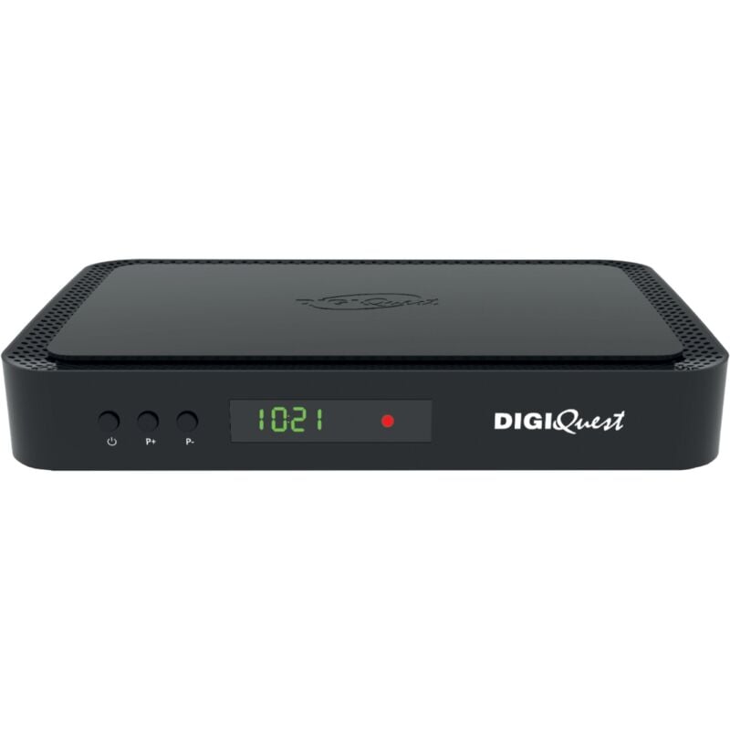 foto del prodotto digiquest decoder tiv sat combo 4k q90 ricevitore satellitare hbbtv, doppio tuner videoregistratore e timeshift mediaplayer, telecomando 2 in 1
