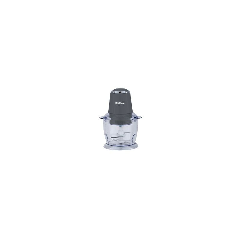 foto del prodotto digiquest tritatutto con ciotola in plastica choppy, potenza 300w, ciotola da 0.75l, comando a pressione, sistema a quattro lame, lavabile in