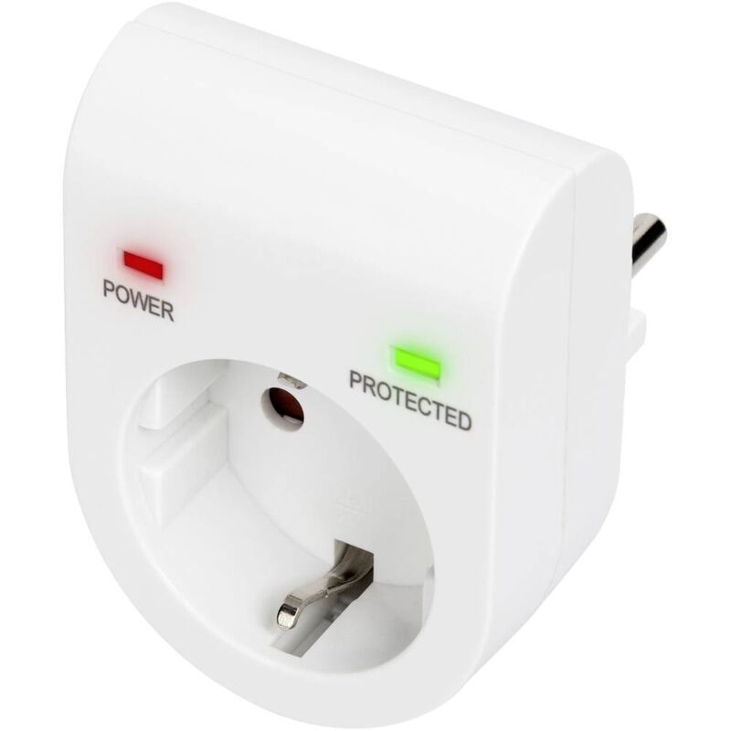 foto del prodotto digitus dn 95400 presa protezione sovratensioni protezione da sovratensioni per presa di corrente 13.5 ka 1 pz.