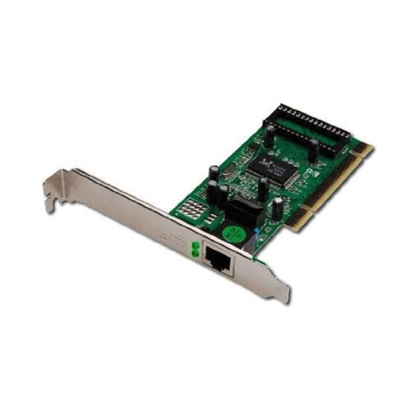 foto del prodotto digitus dn10110 scheda aggiuntiva di rete gigabit pci 10 100 1000 32 bit con bracket aggiuntivo low profile