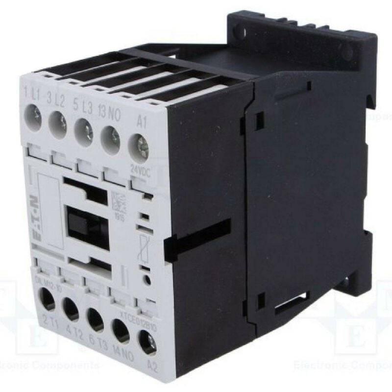 foto del prodotto dilm12 10 24v50 60hz contattore di potenza dilm 5,5kw 1 na eaton