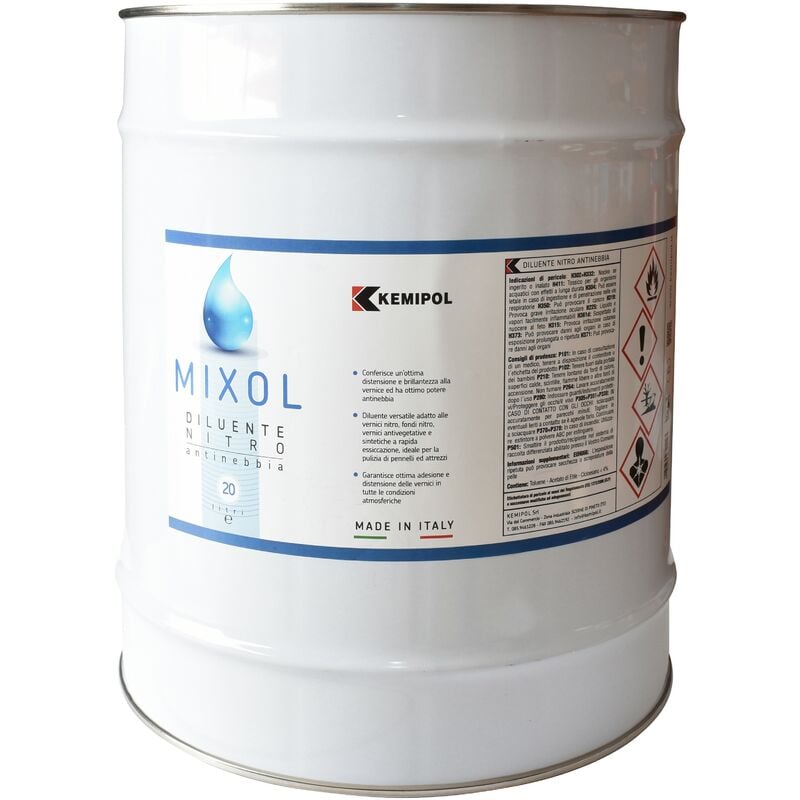 foto del prodotto diluente nitro mixol lt.20 pz 1,0