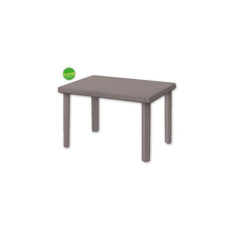 foto del prodotto dimaplast - tavolo calaf rattan taupe