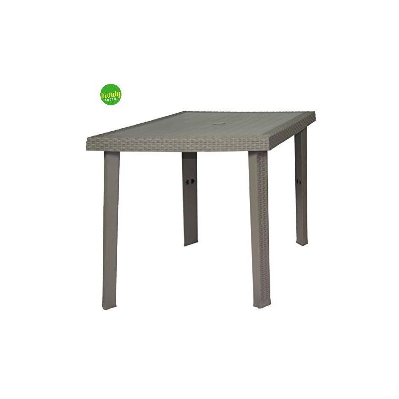 foto del prodotto dimaplast tavolo figaro rattan taupe