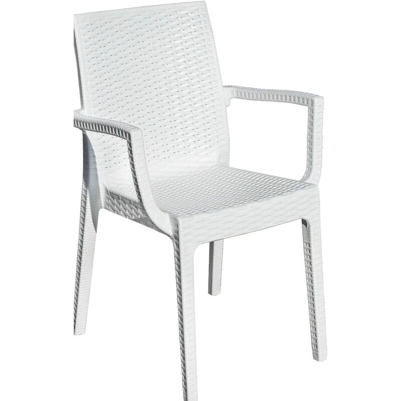 immagine 0 del prodotto dimaplast vacchetti giuseppe 6800000000 poltrona plastica stampata dafne, bianca