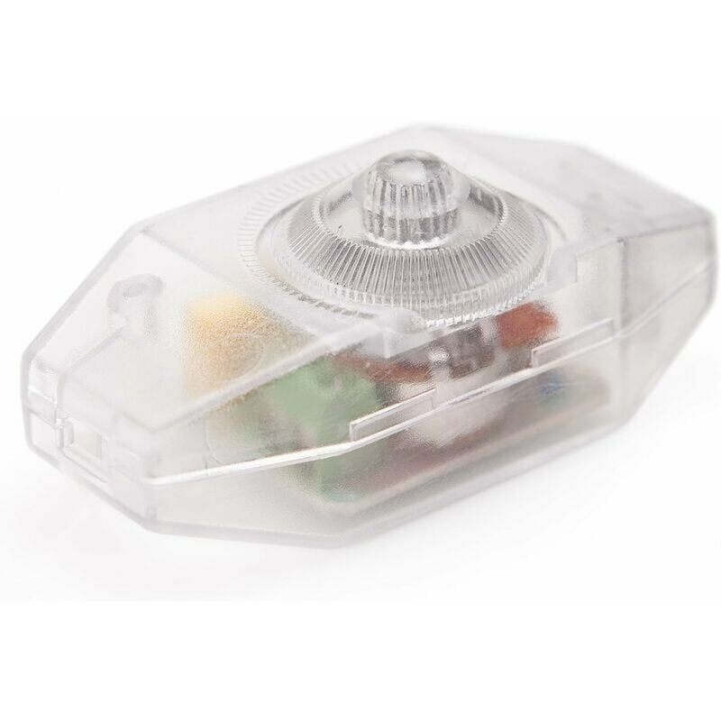 foto del prodotto dimmer led con cavo da 1 a 60 w dimmerabile in continuo compatibile con lampadine a incandescenza on off voltaggio da 220 a 230 v cavo