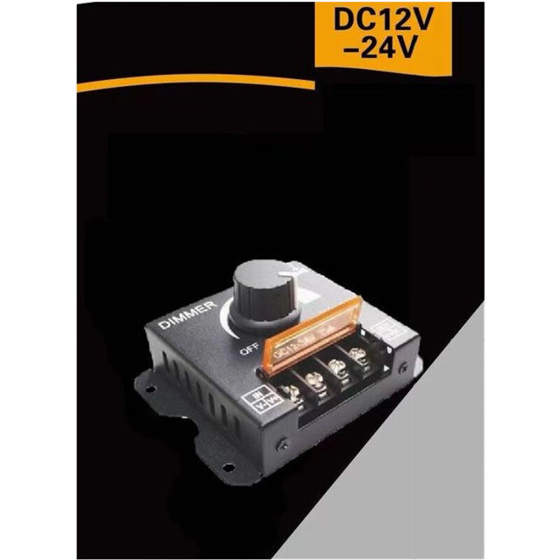 foto del prodotto dimmer per luci led monocolore interruttore controller manopola 12 24v dm 12 24v trade shop traesio