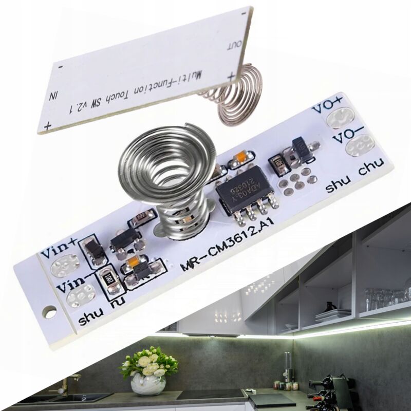 foto del prodotto dimmer per striscia led 12v touch 5a