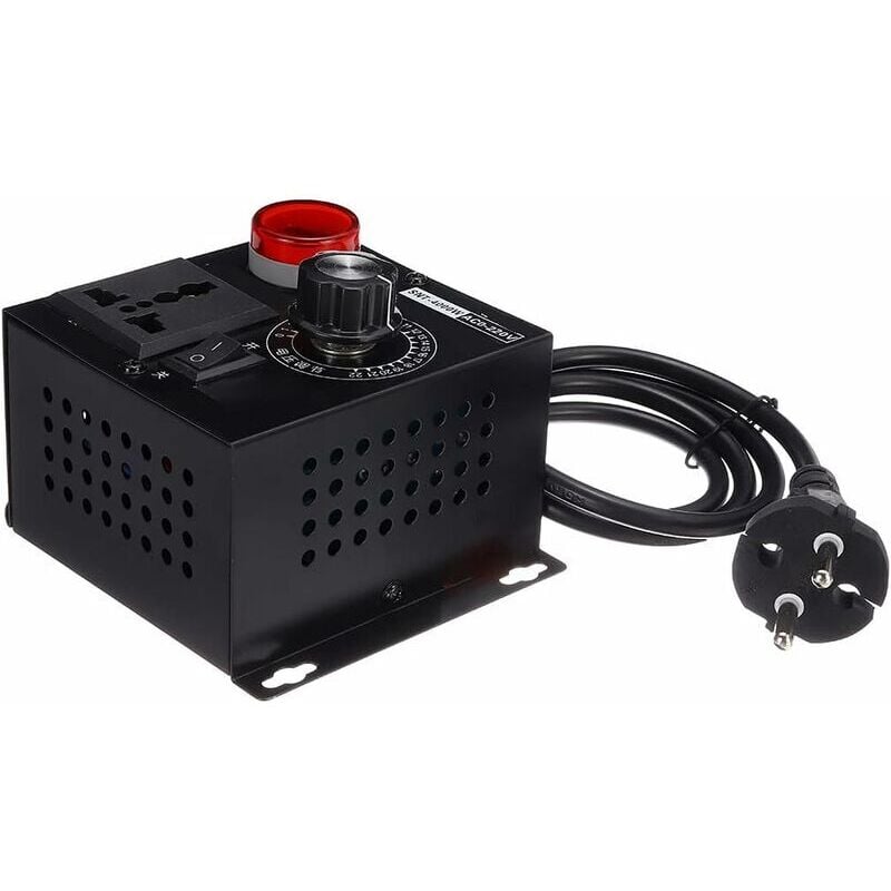 foto del prodotto dimmer, regolatore di tensione, regolatore di tensione ac 220v 9a 4000w regolatore di tensione della ventola del motore