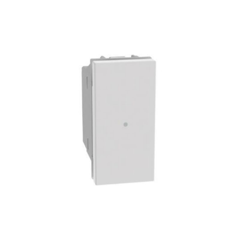 foto del prodotto dimmer universale a pulsante bticino matixgo 1 modulo bianco jw4418