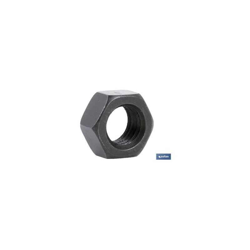 foto del prodotto din 934 c 6 whitworth 1 1 2 n dado esagonale c.6 whitworth nero