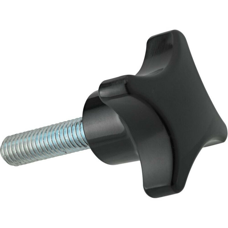 foto del prodotto din6335a duroplast cross hand. forma l. 32mm. m 6x30. contenuto 5 pezzi fortis