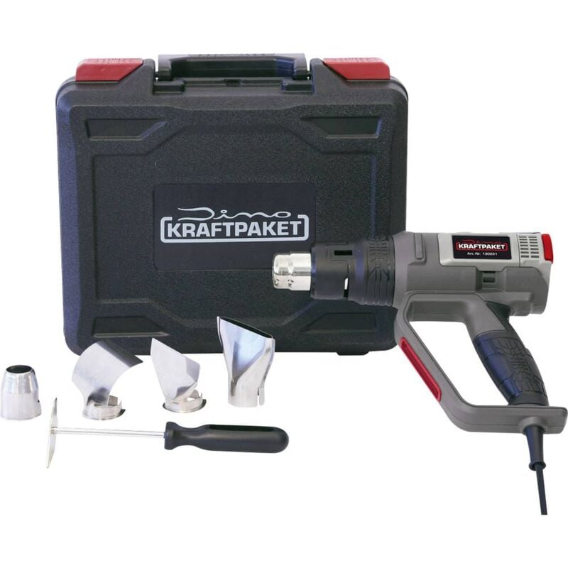 foto del prodotto dino kraftpaket 130221 kraftpaket profi 2000w 50 650 c termosoffiatore incl. custodia, incl. accessori, incl. ventola 2