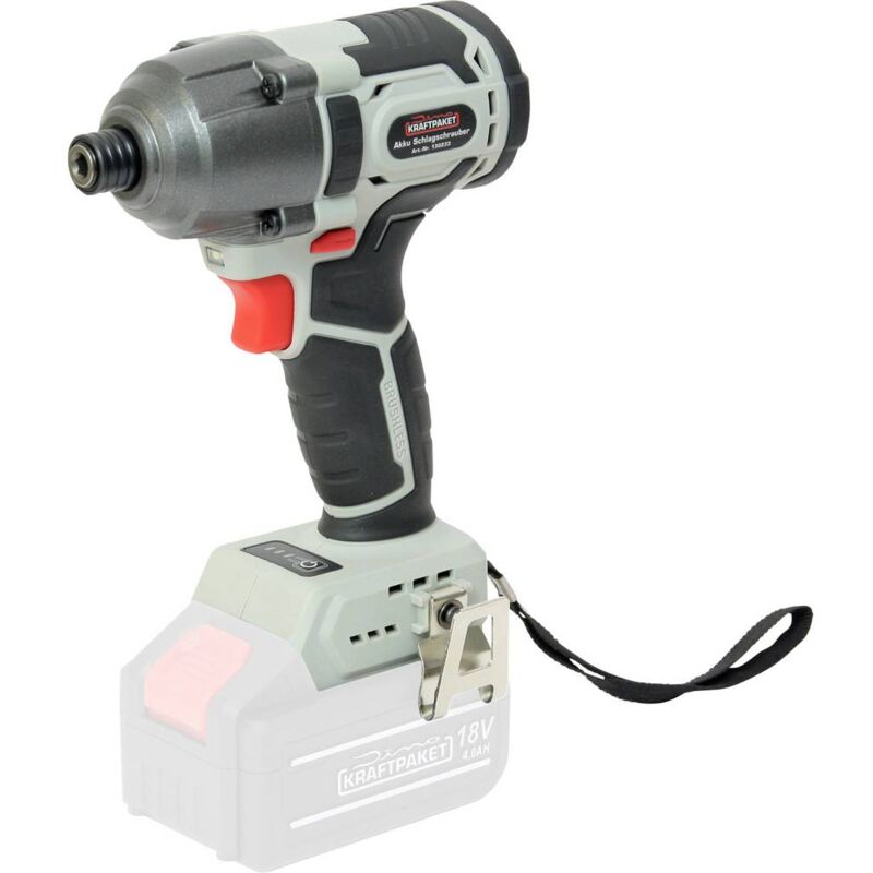 foto del prodotto dino kraftpaket 18v 180nm 1 4 hex 900w 130233 avvitatore a batteria 18 v brushless, senza batteria, senza caricatore