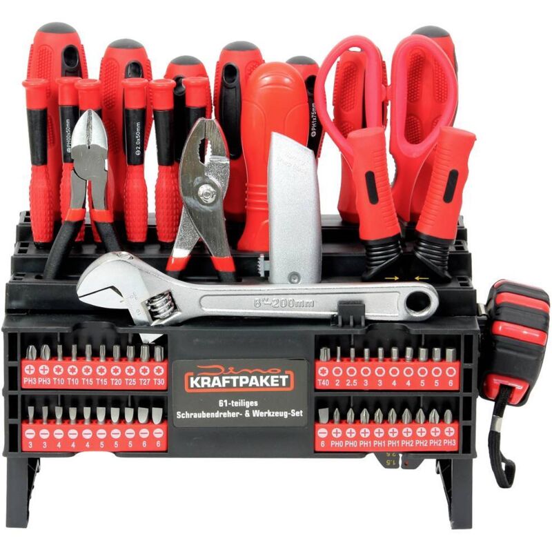 foto del prodotto dino kraftpaket 61tlg. 130300 kit utensili