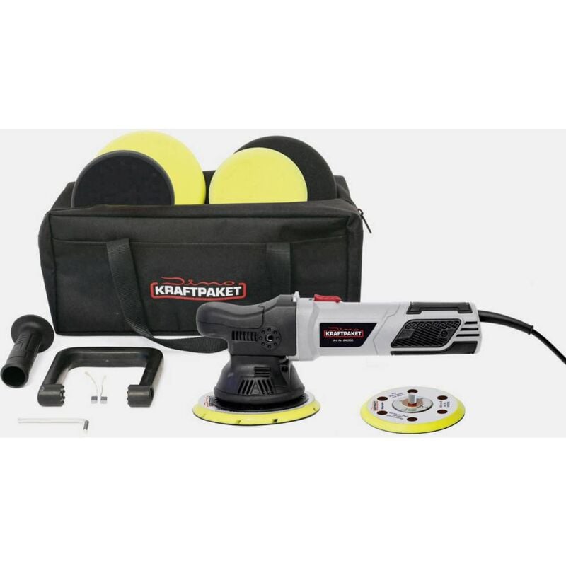 foto del prodotto dino kraftpaket 640301 lucidatrice eccentrica 230 v 900 w 1600 4200 giri min 125 mm