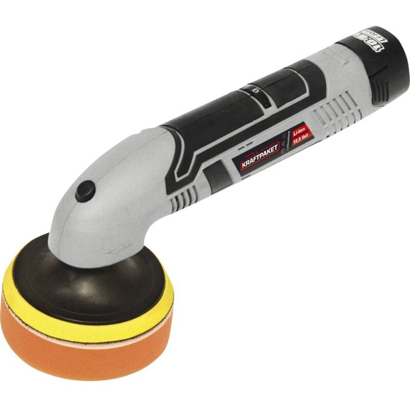 foto del prodotto dino kraftpaket mini 640241 lucidatrice rotativa a batteria 10.8 v 350 3000 giri min 100 mm