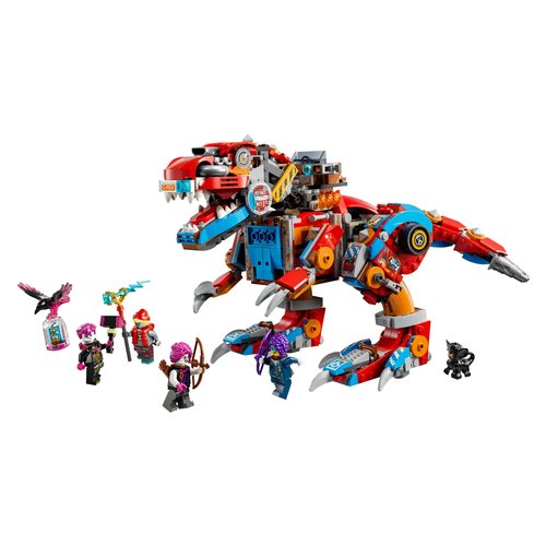 foto del prodotto dinosauro robot c rex di cooper lego 71484 dreamzzz