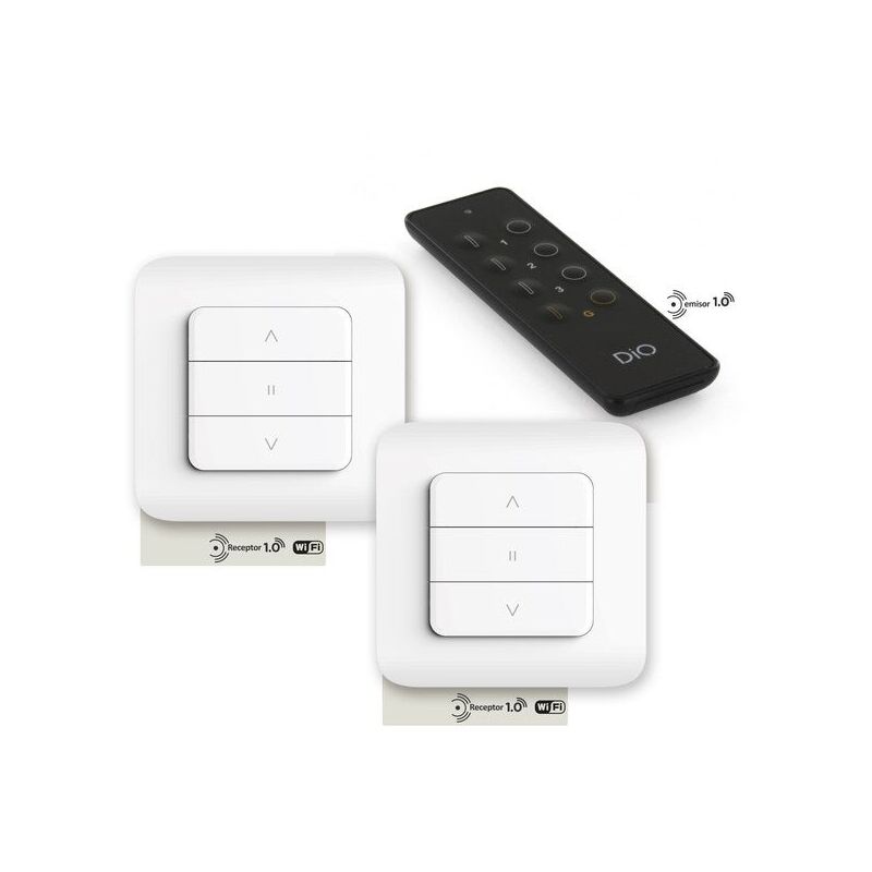 foto del prodotto dio connected home kit interruttore tapparella collegato whitedio collegato dio