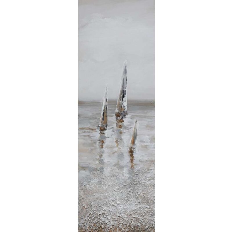 foto del prodotto dipinto su tela barche a vela iii