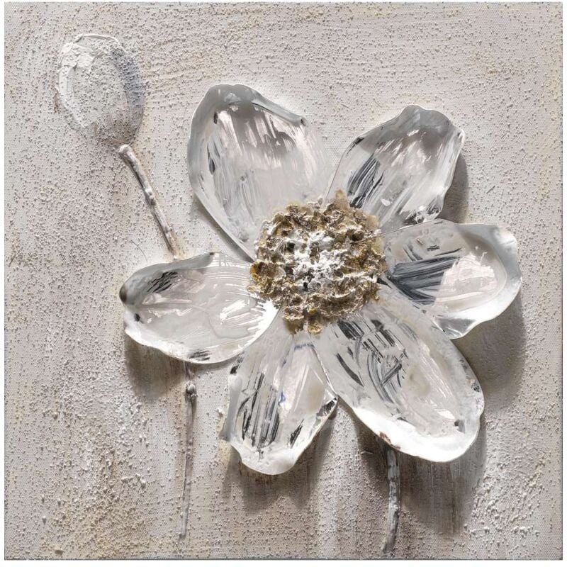foto del prodotto dipinto su tela fiori