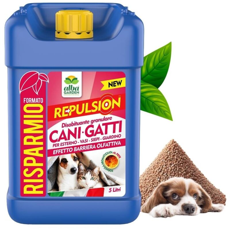 foto del prodotto disabituante cani e gatti granulare 5 lt