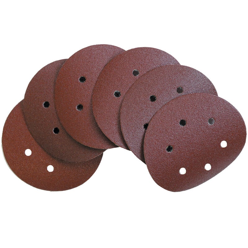 foto del prodotto dischi abras. velcrati 6 fori mm.150 gr.180