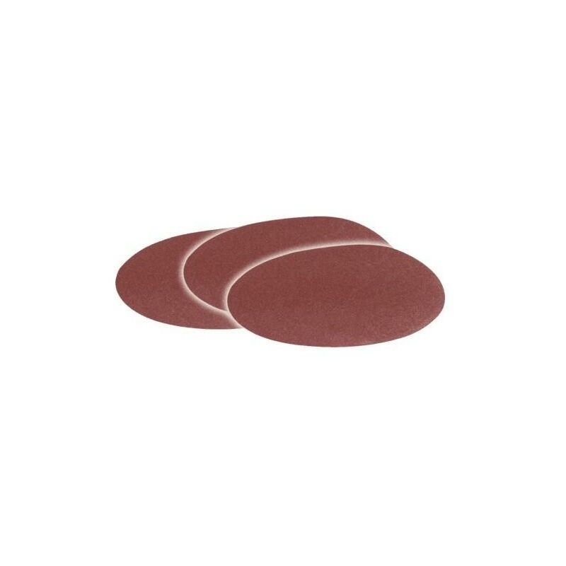 foto del prodotto dischi abrasivi 125 grana 80 120 180 3 pz per levigatrice scheppach bts700