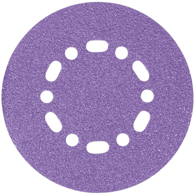 foto del prodotto dischi abrasivi zirconium 150 mm random orbit 80 grana, ab 150 80z b, confezione da 50 trend