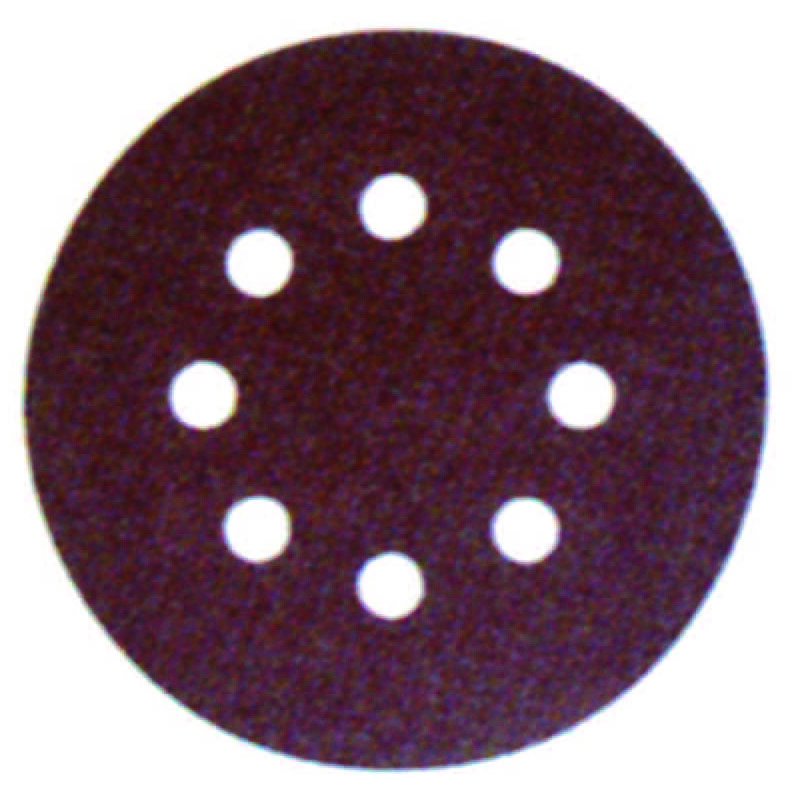 foto del prodotto dischi carta abrasiva forata con velcro per rotorbitali mm.125 grana 320 blister da pz.10