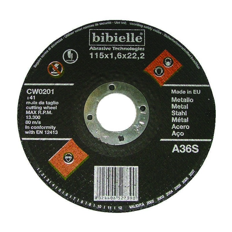 foto del prodotto dischi d.115 mm.1,6
