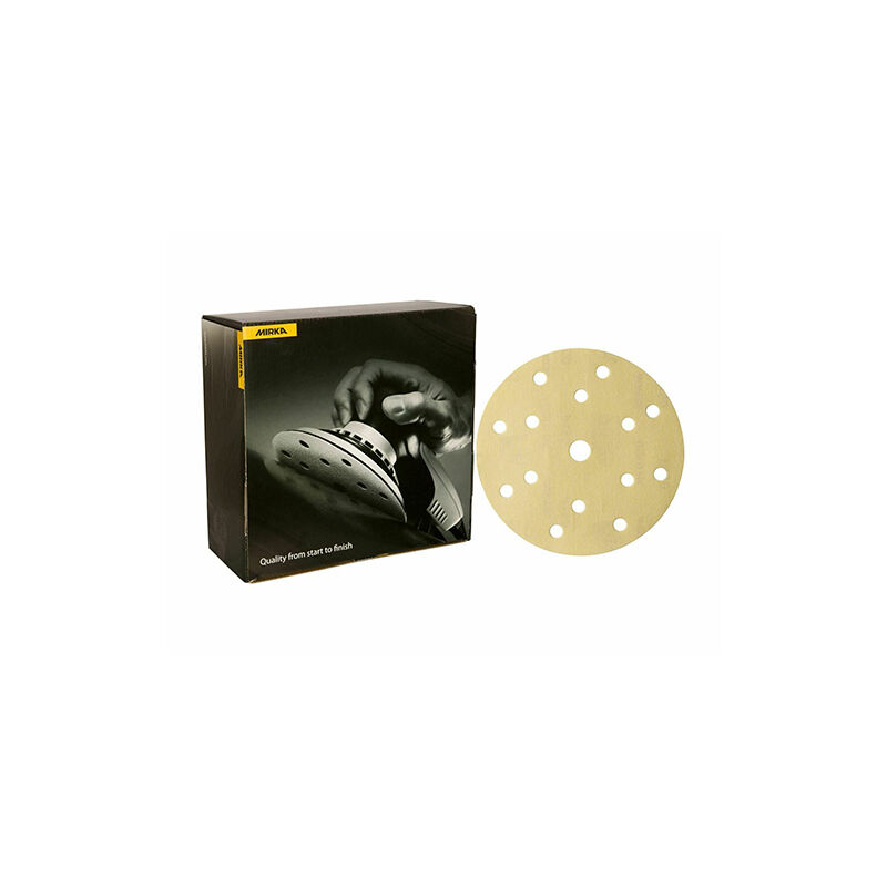 foto del prodotto dischi gold 15 fori p 120 pezzi 100 mirka