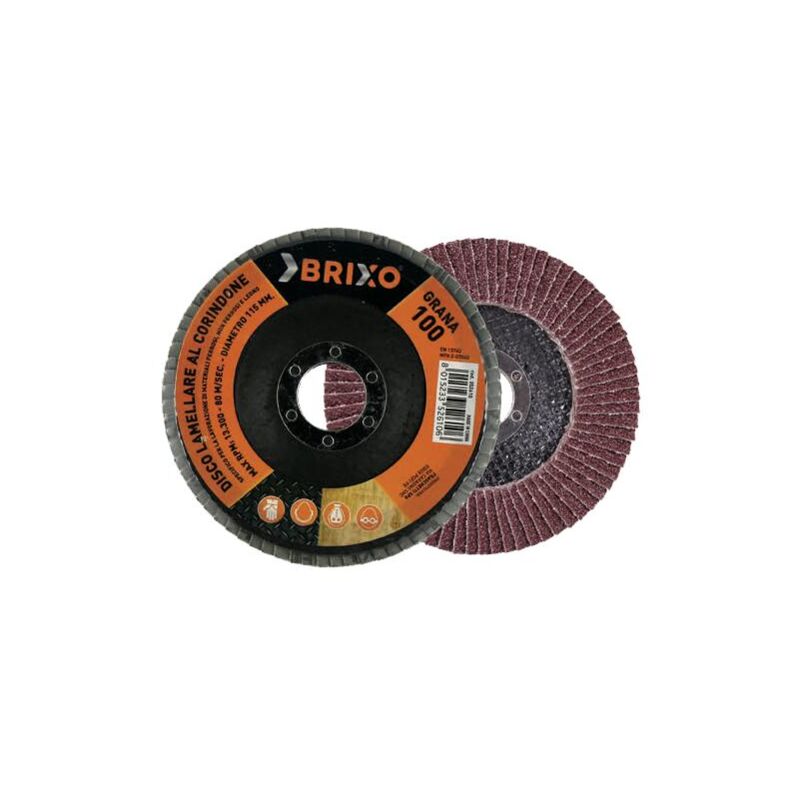 foto del prodotto dischi lam.corind. brixo d.115 grana 80
