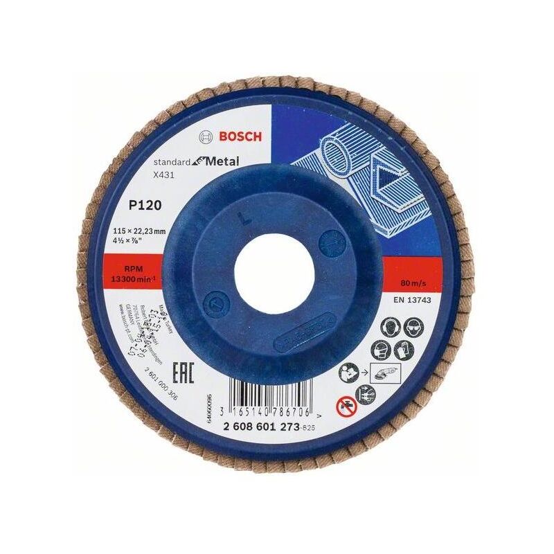 foto del prodotto discho lamellare standard d. 115 mm p120