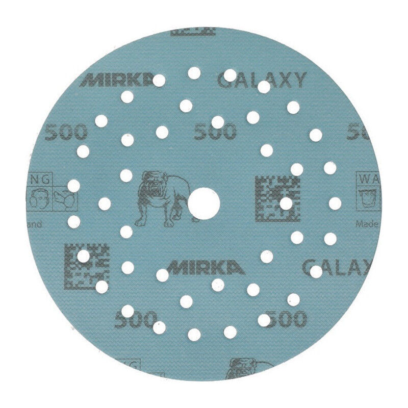 foto del prodotto disco abrasivo adesivo galaxy grip multifit 125 mm k.500 f.ho metallo lacca co. per 50 