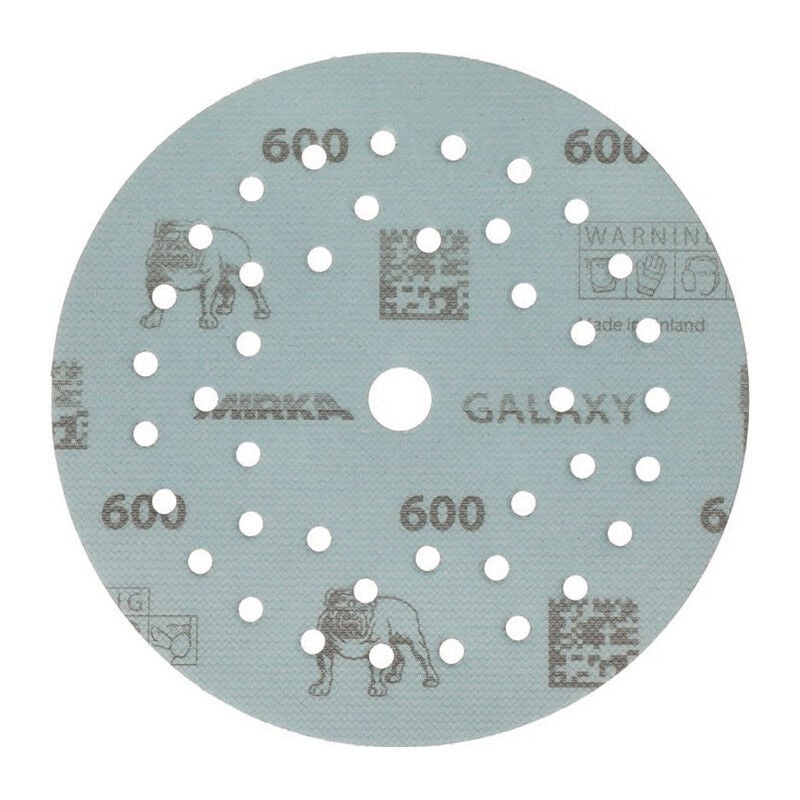 foto del prodotto disco abrasivo adesivo galaxy grip multifit 125mm k.600 f.ho metallo lacca co. per 50 