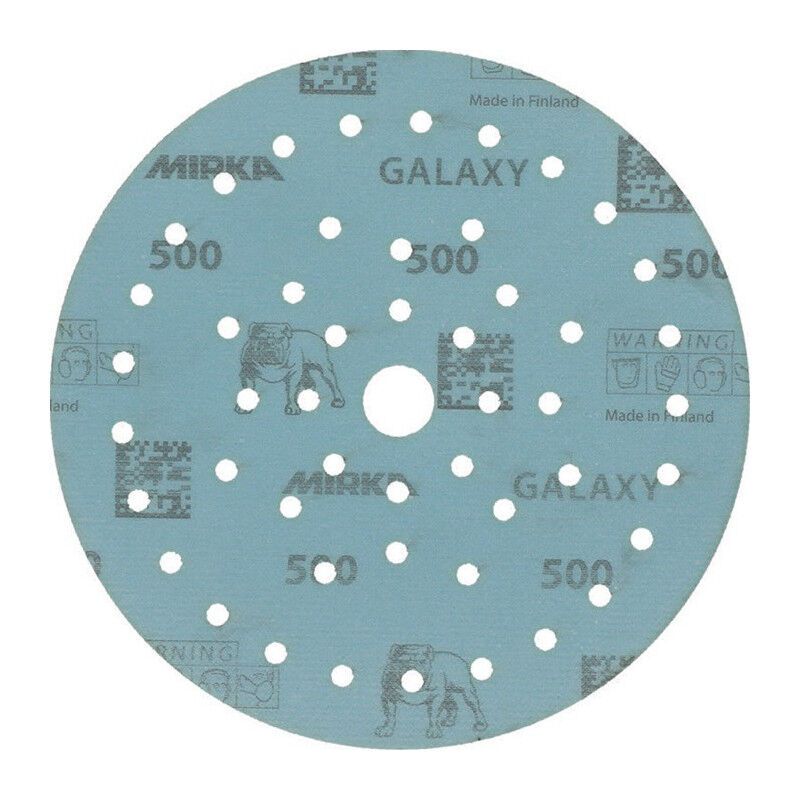 foto del prodotto disco abrasivo adesivo galaxy grip multifit 150mm k.500 f.ho metallo lacca co. per 50 