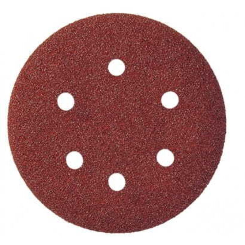 foto del prodotto disco abrasivo autoadesivo klingspor 150mm ps18ek gr. 60 gls3 /50 pz.