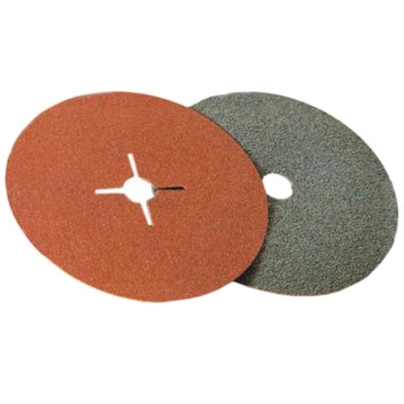 foto del prodotto disco abrasivo fibrato imperial mm 115x22,2 grana 40 cf. 50 pz