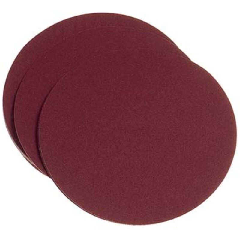 foto del prodotto disco abrasivo fibrato velcrato 349 pg 349.60 mm 125x22,2 grana 120 cf=pz 10