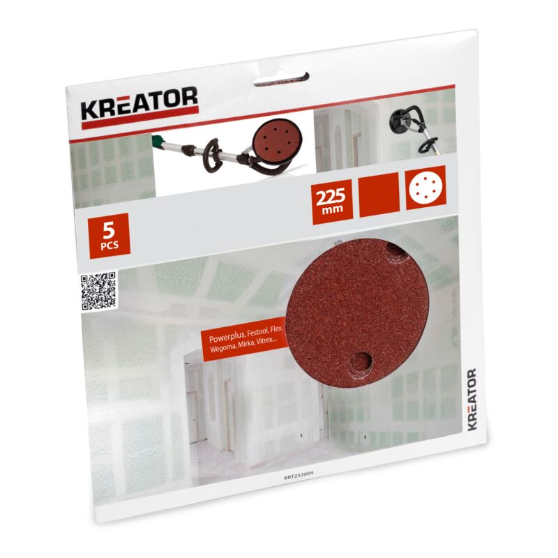 foto del prodotto disco abrasivo gr180mm.225 5pz gr.60