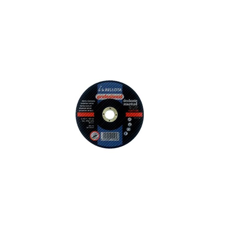 foto del prodotto disco abrasivo in metallo bellota 50351 115x22,2x7,0 mm
