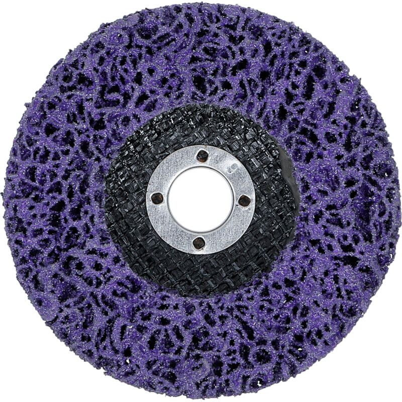 foto del prodotto disco abrasivo nero 100 mm foro di inserimento 16 mm