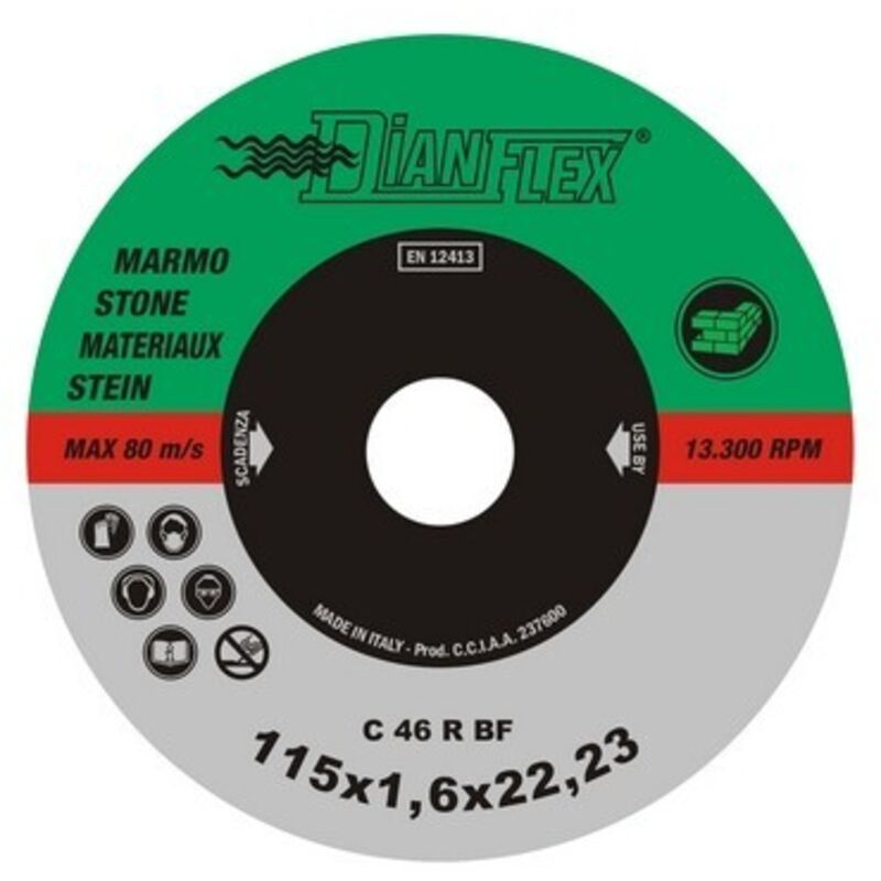 foto del prodotto disco abrasivo per marmo mm 230 x sp. 2.0
