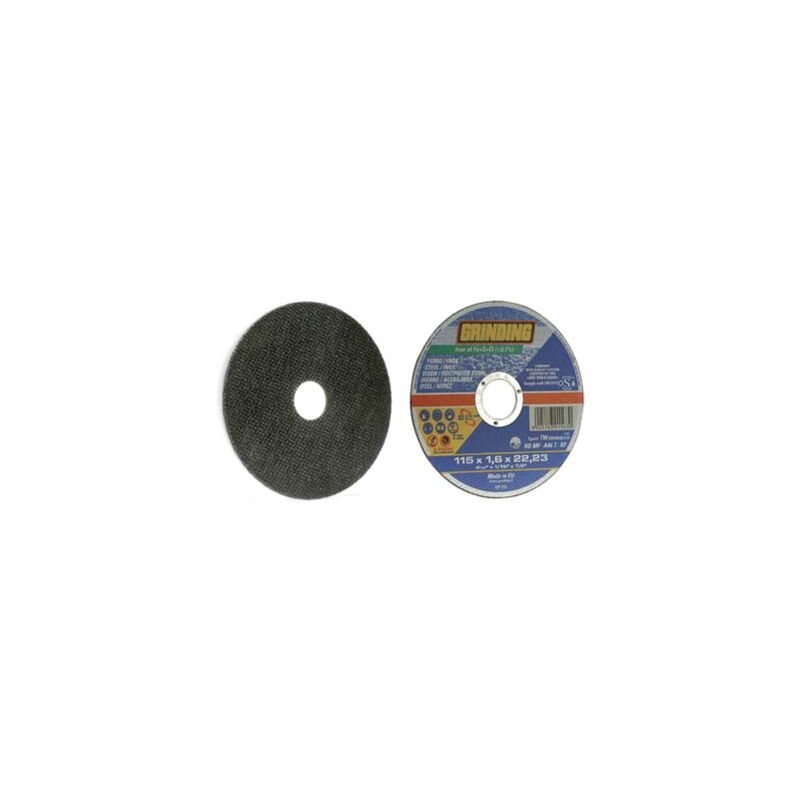 foto del prodotto disco abrasivo taglio ferro piano grinding mm 115x22,2 h.mm 1,0