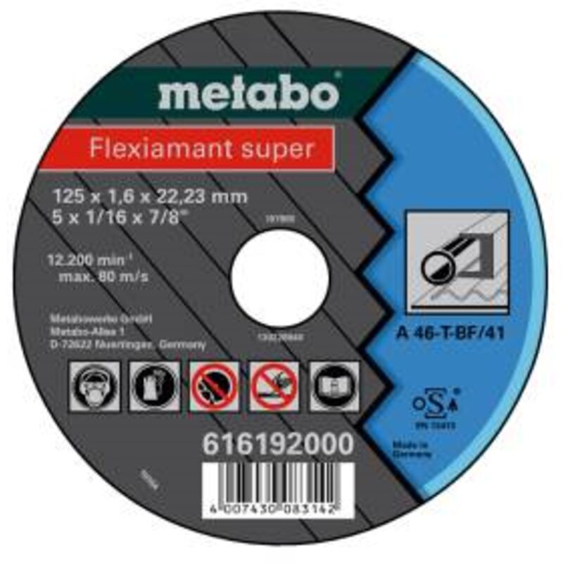 foto del prodotto disco acc. flexiarapid super 125x1,6x22,23 mm
