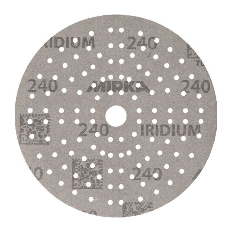 foto del prodotto disco adesivo iridium grip 121l 150mm k.240 f.ho metallo lacca co. per 100 